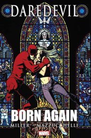 The cover to Daredevil Born Again