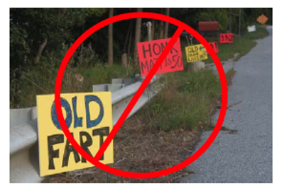 Roadside Signage