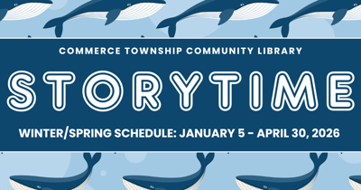 Storytime Schedule: January-April 2026