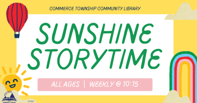 Sunshine Storytimes